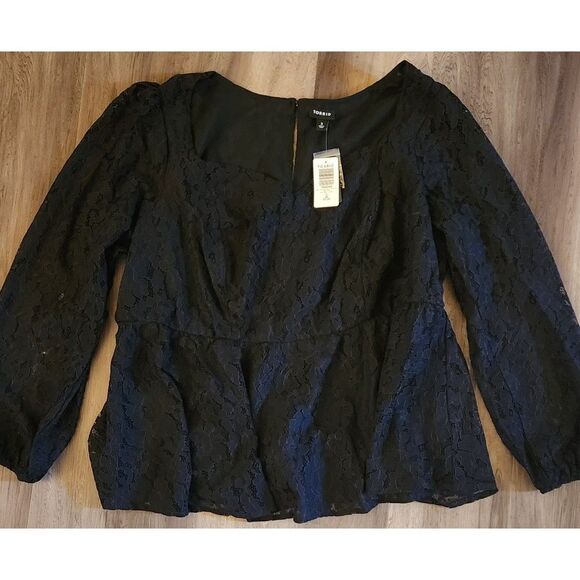 Torrid Babydoll Lace Top Size 3X - Picture 3 of 3